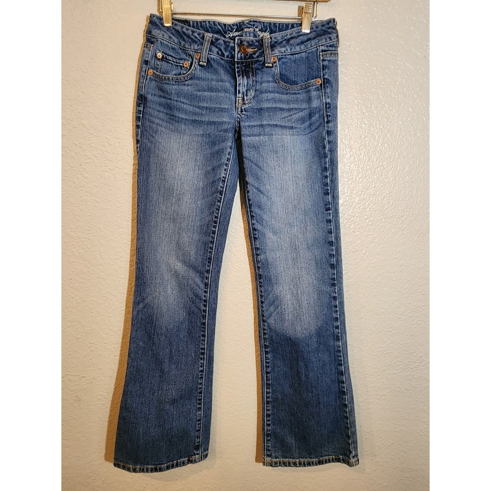 American‎ Eagle Girls Denim Jeans, Size 4, Regular, Boyfriend Jeans